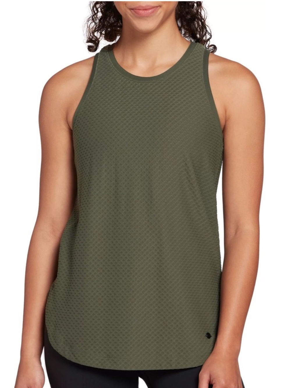 Calia by Carrie Underwood Tank Top Olive Green XS